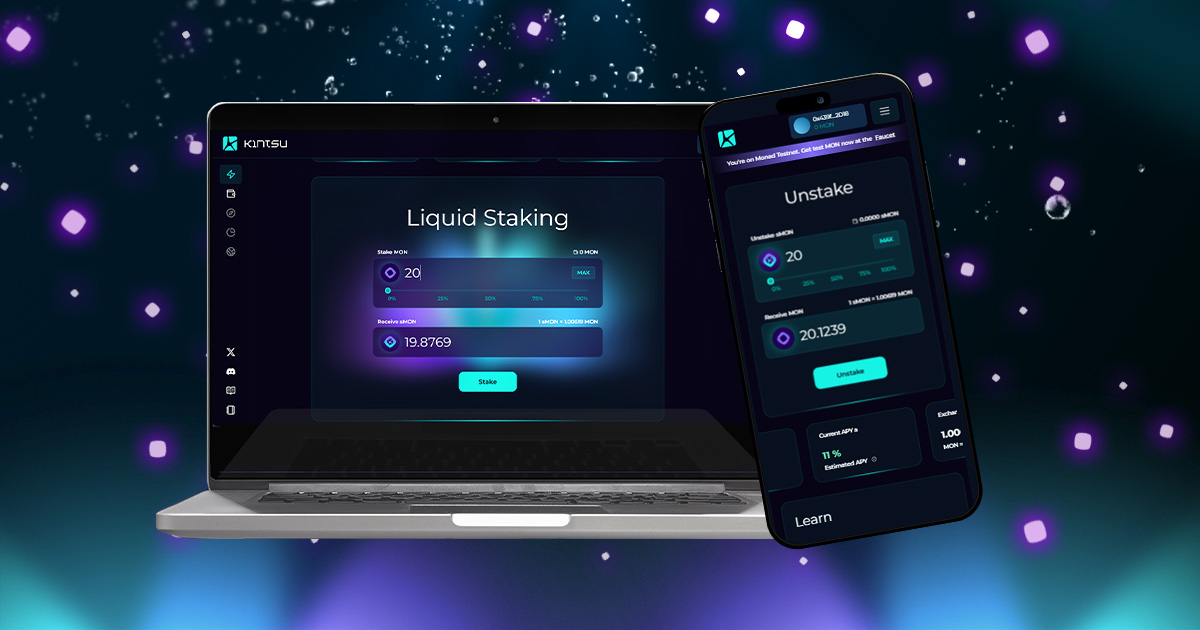 Kintsu Live on Monad Testnet 3